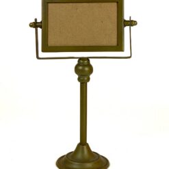 Pastatomas industrinio stiliaus metalinis nuotraukų rėmelis 10,5x20x32 cm