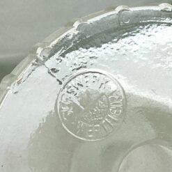 Vokiškas stiklinis Glaswerk Wertheim medicininis butelys – grafinas 1000 ml 10x10x21,5 cm