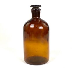 Rudo stiklo medicininis buteliukas – grafinas 1000 ml 10x10x23,5 cm