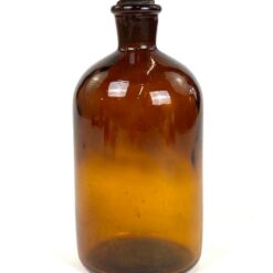 Rudo stiklo medicininis buteliukas – grafinas 1000 ml 10x10x23,5 cm
