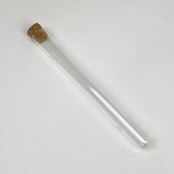 Stiklinis mėgintuvėlis su kamščiu 15 ml 1,5x1,5x16 cm