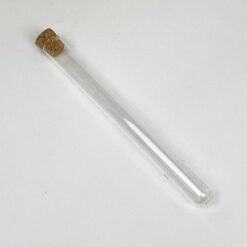 Stiklinis mėgintuvėlis su kamščiu 15 ml 1,5×1,5×16 cm