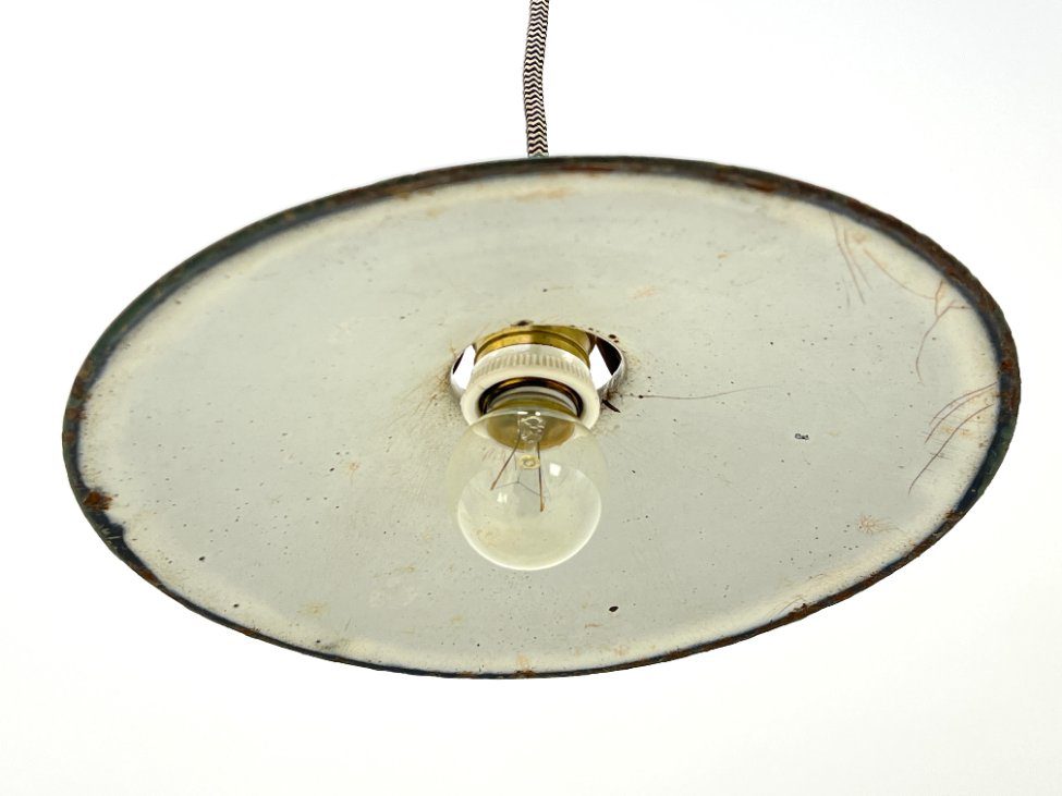 HB0595-pakabinami-sviestuvai-5 Pakabinamas industrinio stiliaus emaliuoto metalo šviestuvas 25,5×25,5×98 cm