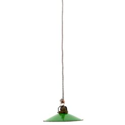 Pakabinamas industrinio stiliaus emaliuoto metalo šviestuvas 25x25x108 cm