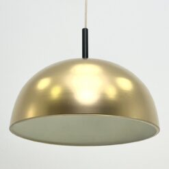 Metalinis aukso spalvos pakabinamas šviestuvas 43x43x34 cm