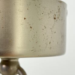 Pakabinamas Sorpetaler Leuchten penkių šakų šviestuvas iš metalo ir medžio su stikliniais gaubtais 57x57x46 cm