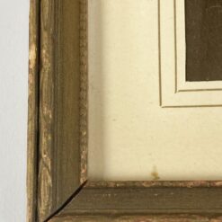 Antrojo pasaulinio karo laikotarpio šeimos nuotrauka mediniame rėme su stiklu 1,5x19x16,5 cm