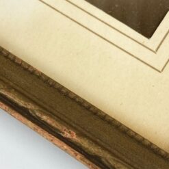 Antrojo pasaulinio karo laikotarpio šeimos nuotrauka mediniame rėme su stiklu 1,5x19x16,5 cm