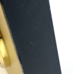 Pakabinamas aukso spalvos barometras 3,5×12,5×12 cm