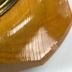 Vokiškas vintažinis „Lufft” pakabinamas barometras mediniame rėme 4×13,5×13,5 cm