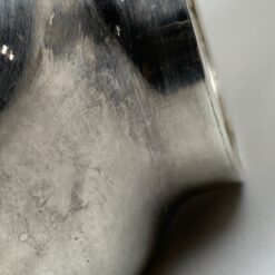 Prancūziška Maison Ercuis bumbulo formos sidabruoto metalo prieskoninė 7x7x7,5 cm