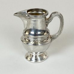 Prancūziškas Gallia by Christofle sidabruoto metalo ąsotėlis 120 ml 5,5x9,5x9,5 cm