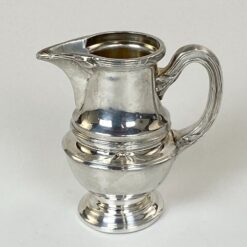 Prancūziškas Gallia by Christofle sidabruoto metalo ąsotėlis 120 ml 5,5×9,5×9,5 cm
