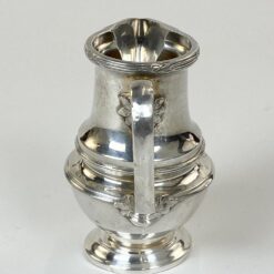 Prancūziškas Gallia by Christofle sidabruoto metalo ąsotėlis 120 ml 5,5×9,5×9,5 cm