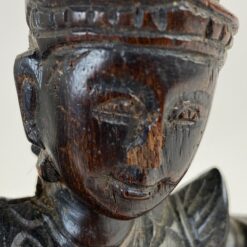 Medinė tajų mitologinės būtybės statula 4x11x25,5 cm