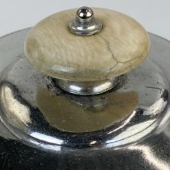 Angliškas John Turton & Co sidabruoto metalo arbatinukas 1000 ml 14x29x14 cm