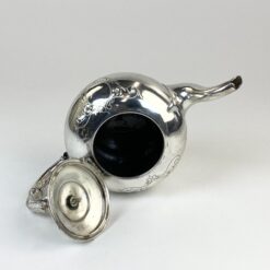 Angliškas John Turton & Co sidabruoto metalo arbatinukas 1000 ml 14x29x14 cm