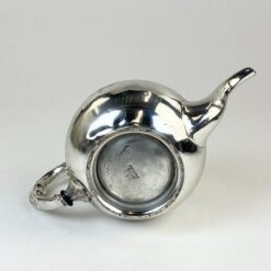 Angliškas John Turton & Co sidabruoto metalo arbatinukas 1000 ml 14x29x14 cm
