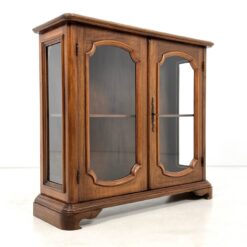 Medinė dviejų durų vitrinėlė 36x110x99,5 cm
