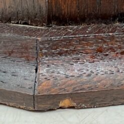 Pakabinama ąžuolinė spintelė su stiklu 16x57x53 cm
