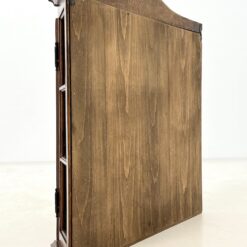 Pakabinama ąžuolinė spintelė su stiklu 16x72x66 cm