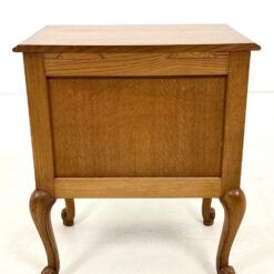 Ąžuolinės dviejų stalčių spintelės 2 vnt. komplektas 35,5x52x61,5 cm