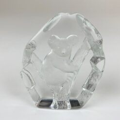 Stiklinė statula "Koala" 3x8,5x10,5 cm