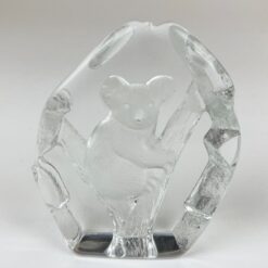 Stiklinė statula „Koala” 3×8,5×10,5 cm