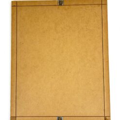 Guašu ant popieriaus tapytas paveikslas „Vandens lelijos” su stiklu ir porėmiu 0,5x28x35 cm