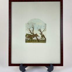 Grafikos darbas „Op’n Land”, tir. 43/50, su rėmu 1,5x35x43 cm